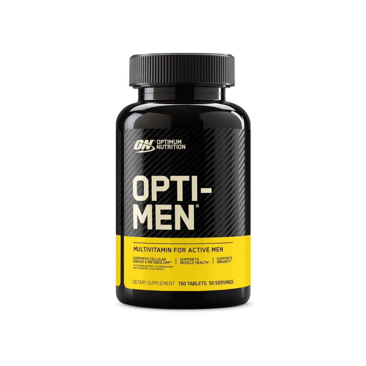 Optimum Nutrition Opti-Men, Vitamin C, Zinc and Vitamin D, E, B12 for Immune Support Mens Daily Multivitamin Supplement, 150 Count - FENGGESTORE20