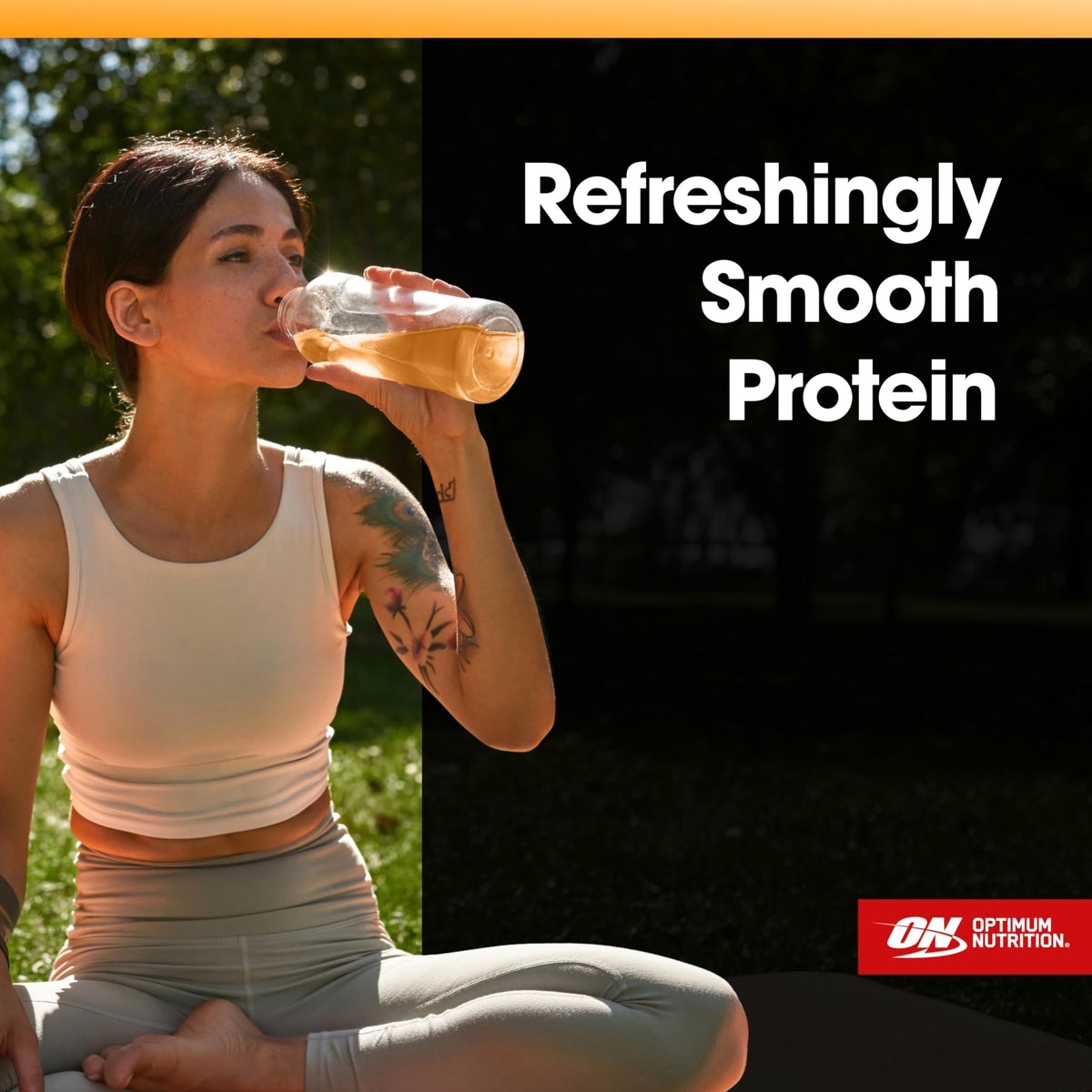 Optimum Nutrition Pro Quench, 10g Clear Protein, 10g Collagen peptides & Electrolyte Powder Drink Mix, Tropical Orange Mango, 20 Servings, - FENGGESTORE20