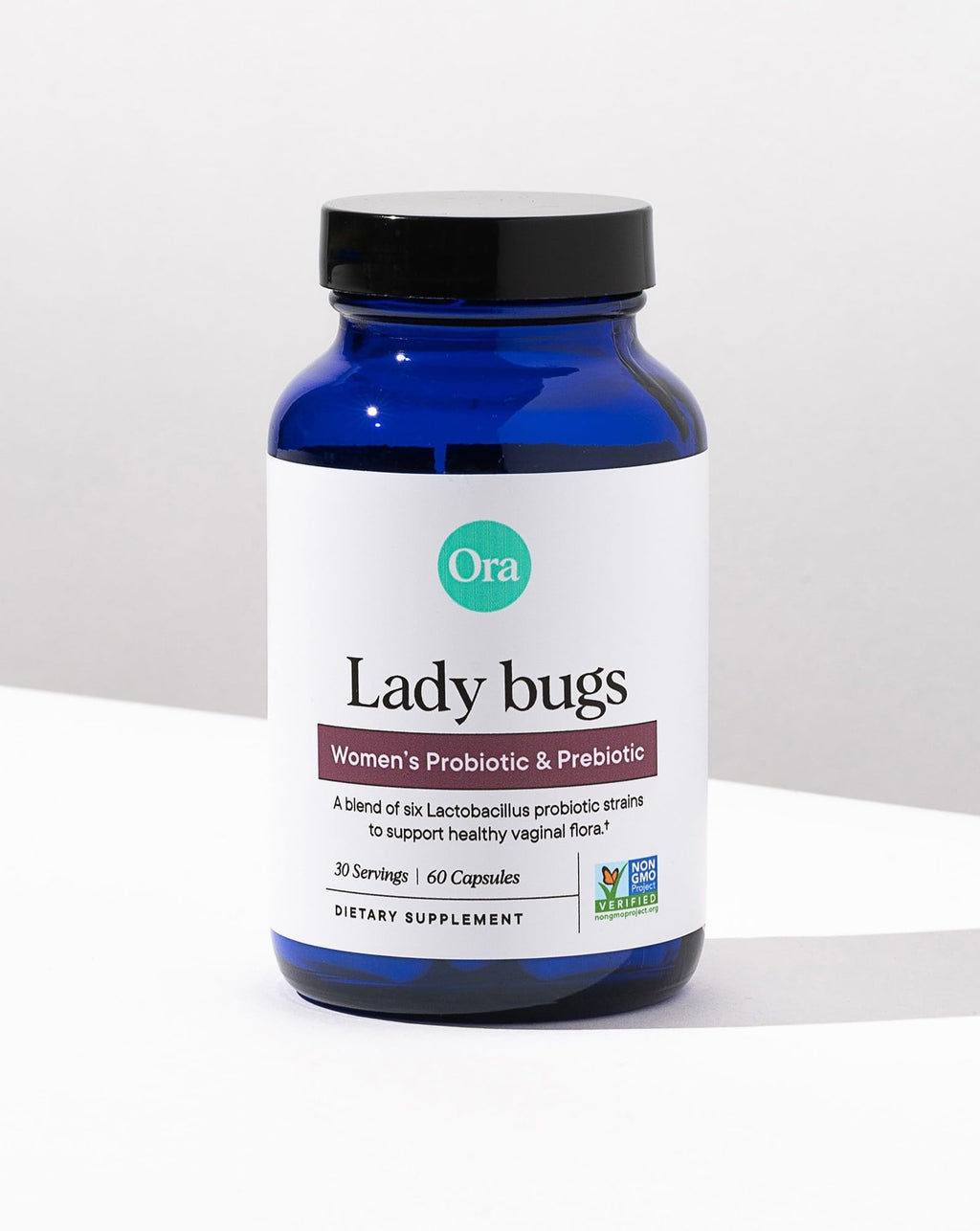Ora Organic Probiotic for Women with L. crispatus, 6 Clinically Studied Lactobacillus Strains for Vaginal, pH & Urinary Tract Health, - FENGGESTORE20