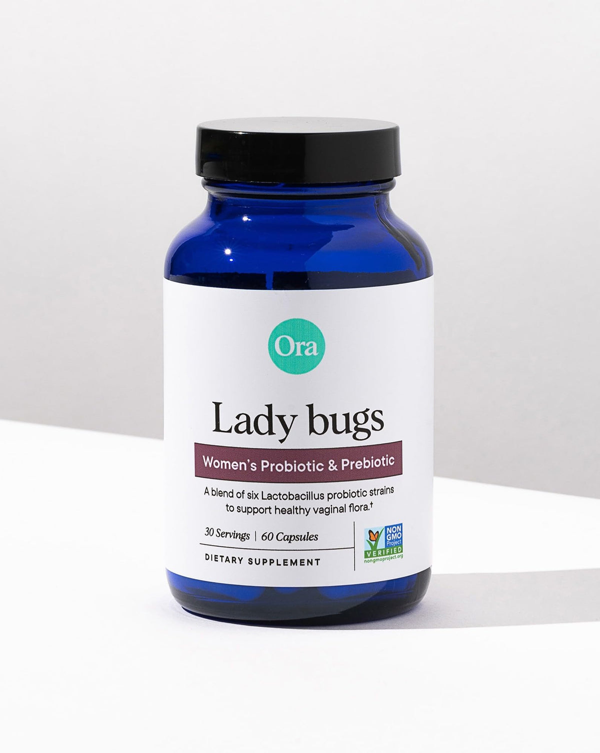 Ora Organic Probiotic for Women with L. crispatus, 6 Clinically Studied Lactobacillus Strains for Vaginal, pH & Urinary Tract Health, - FENGGESTORE20