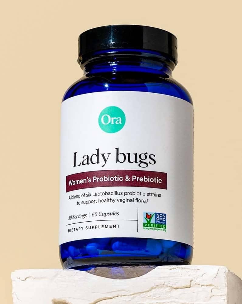 Ora Organic Probiotic for Women with L. crispatus, 6 Clinically Studied Lactobacillus Strains for Vaginal, pH & Urinary Tract Health, - FENGGESTORE20