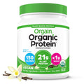 Orgain Organic Vegan Protein Powder, Vanilla Bean - 21g Plant Based Protein, 4g Prebiotic Fiber, No Lactose Ingredients, No Added Sugar, Non-GMO, For Shakes & Smoothies - FENGGESTORE20