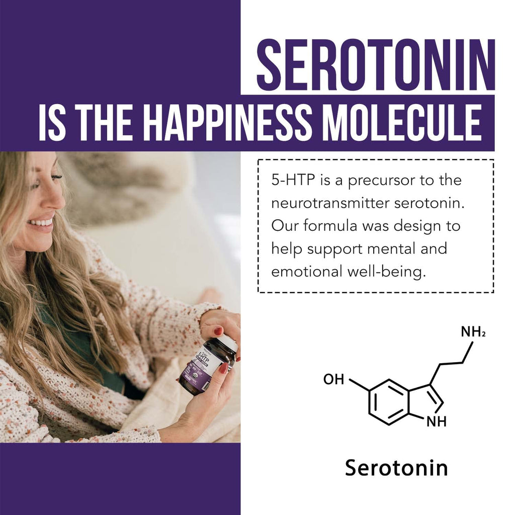 Organic 5-HTP - 200 mg | 99% 5HTP Concentration, Plus Cofactor Vitamin B6 & Lion’s Mane | Water Extracted from Organic Griffonia Seeds | Supports Mood - FENGGESTORE20