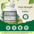 Organic Citrus Bergamot Supplement - Only USDA, Cardiologist Formulated with 200+ Scientific Studies -1000mg - Patented Extract, Heart, Cholesterol, - FENGGESTORE20