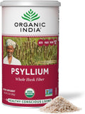 ORGANIC INDIA Psyllium Herbal Powder - Whole Husk Fiber, Vegan, Gluten-Free, USDA Certified Organic, Non-GM - FENGGESTORE20