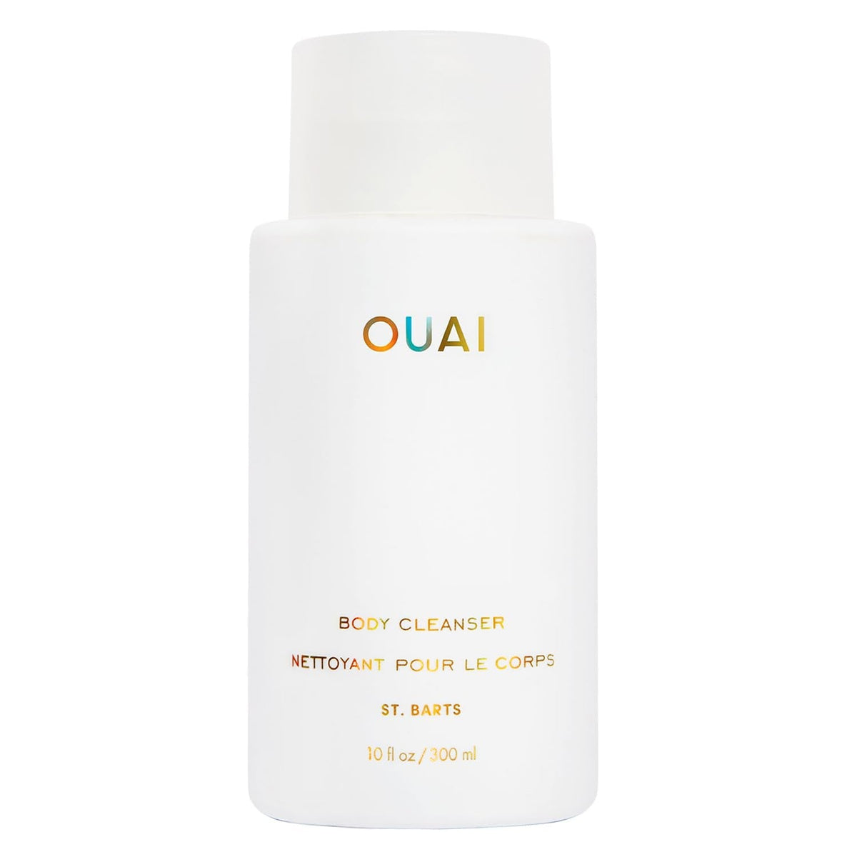 OUAI Body Cleanser, St. Barts - Foaming Body Wash with Jojoba Oil and Rosehip Oil to Hydrate, Nurture, Balance and Soften Skin - Paraben - FENGGESTORE20