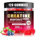OUYIYUA Creatine Monohydrate Gummies 5000mg for Men & Women - Sugar Free Pre-Workout Supplement, Chewables for Muscle Strength, Muscle Builder - FENGGESTORE20