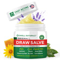 OWELL Naturals Drawing Salve Ointment for Boil & Cyst Removal, Deep Ingrown Hair, Splinter Remover, Bug Spider Bites, Bee Sting, Mosquito Itching, Poison Ivy - FENGGESTORE20