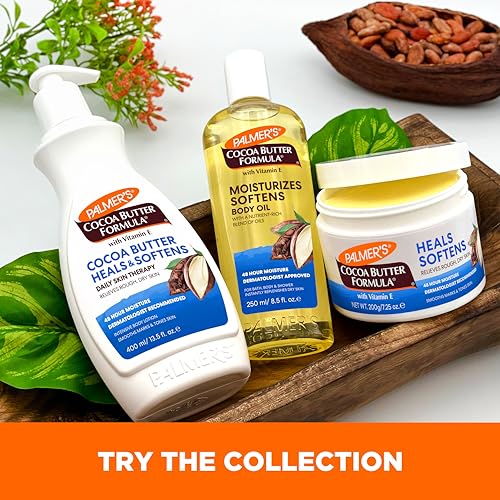 Palmer's Cocoa Butter Formula Daily Skin Therapy Solid Lotion with Vitamin E, Body Moisturizer for Extremely Dry Skin - FENGGESTORE20