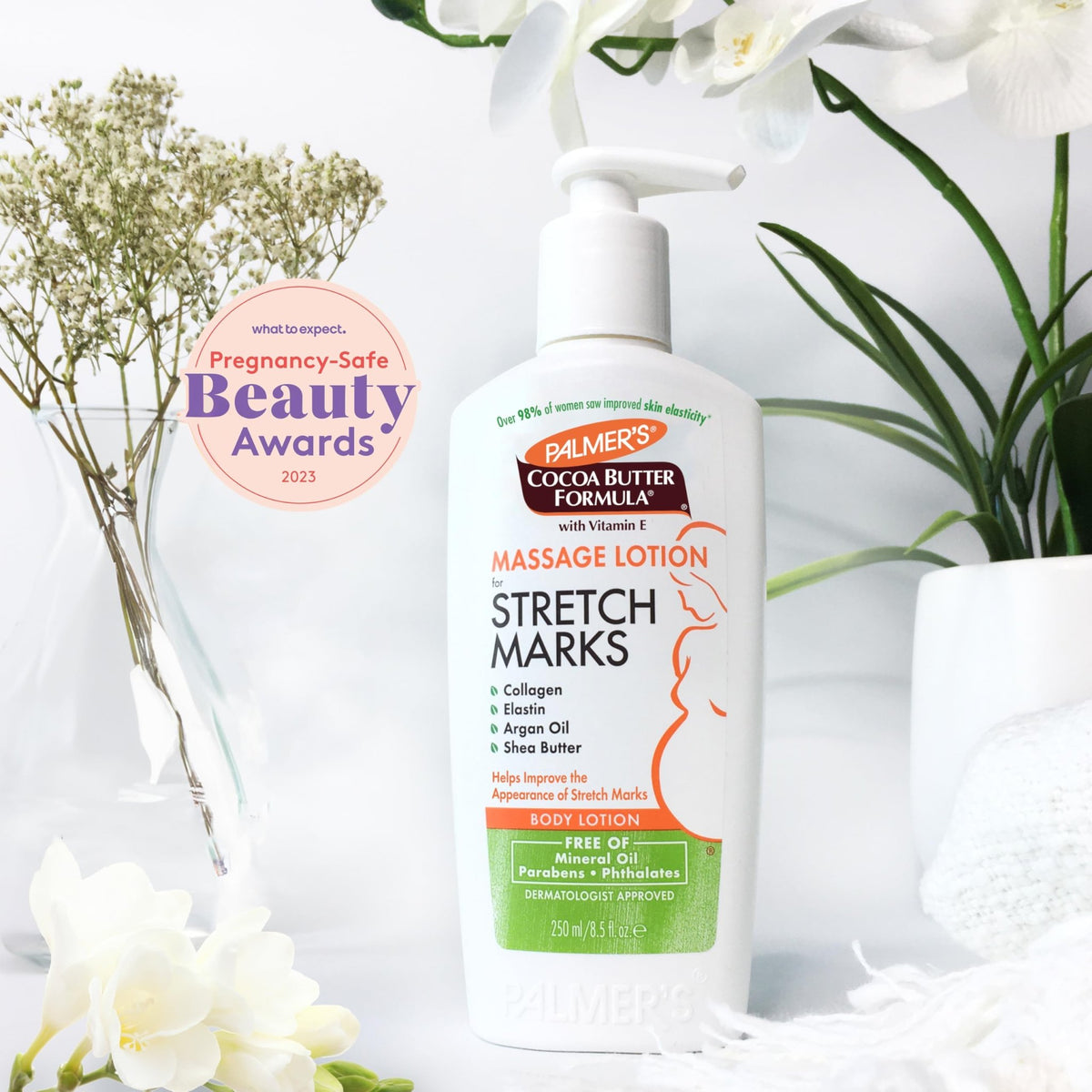 Palmer's Cocoa Butter Formula Massage Lotion For Stretch Marks, Pregnancy Skin Care - FENGGESTORE20