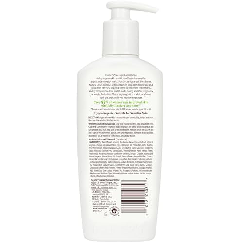 Palmer's Cocoa Butter Formula Massage Lotion For Stretch Marks, Pregnancy Skin Care - FENGGESTORE20