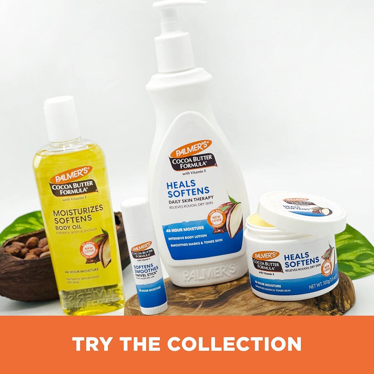 Palmer's Cocoa Butter Formula Moisturizing Swivel Stick with Vitamin E, Lip Balm for Valentine's Day, Face & Body Moisturizer Stick - FENGGESTORE20