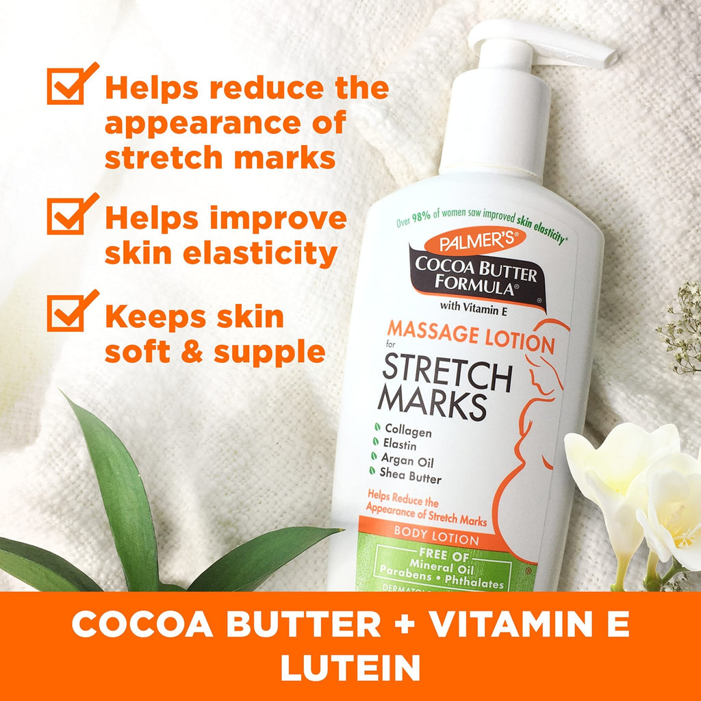 Palmer's Cocoa Butter Formula Pregnancy Skin Care Kit for Stretch Marks and Scars, Dermatologist Approved - FENGGESTORE20