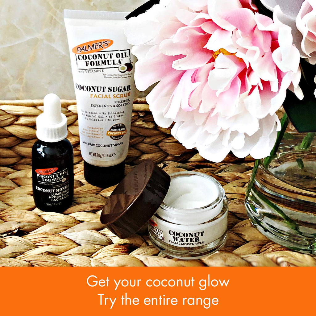 Palmer's Coconut Oil Formula Coconut Sugar Facial Scrub Exfoliator, Face Scrub to Gently - FENGGESTORE20