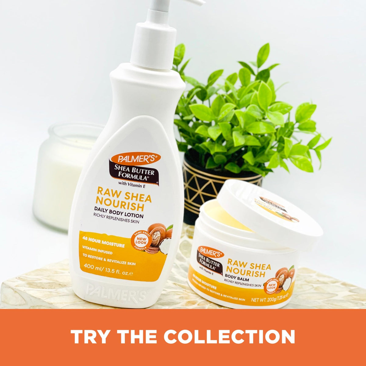 Palmer's Shea Butter Formula Raw African Shea Butter Balm, Nourishing Body Moisturizer - FENGGESTORE20