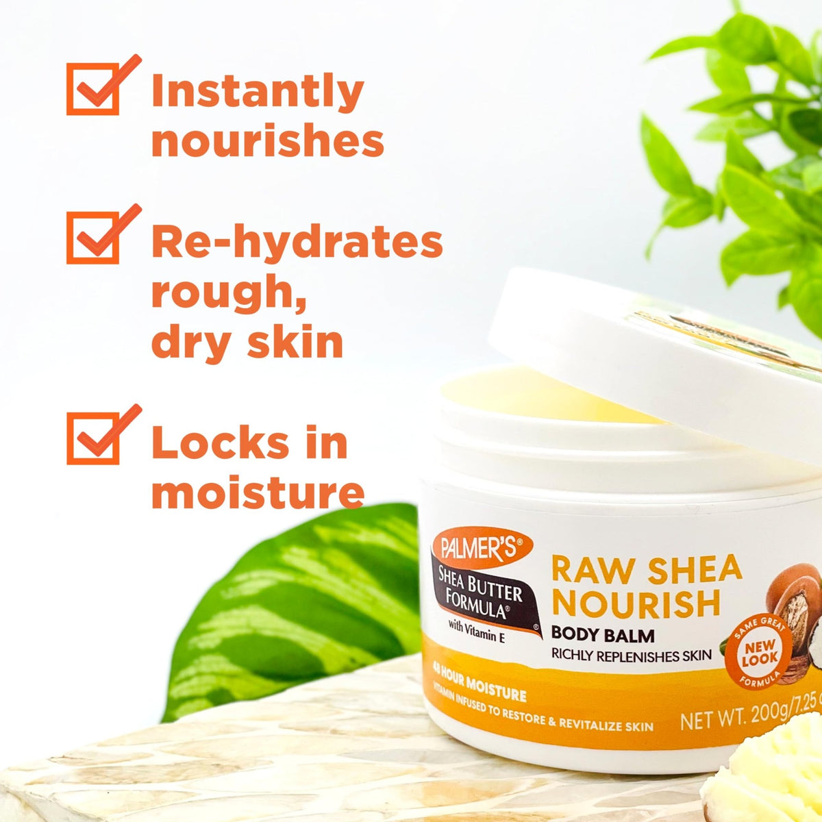 Palmer's Shea Butter Formula Raw African Shea Butter Balm, Nourishing Body Moisturizer - FENGGESTORE20