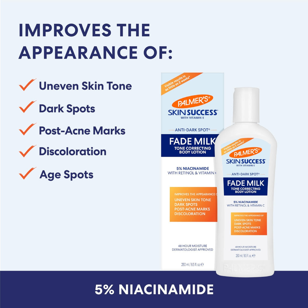 Palmer's Skin Success Anti-Dark Spot Fade Milk Body Lotion, 8.5 Ounce - FENGGESTORE20