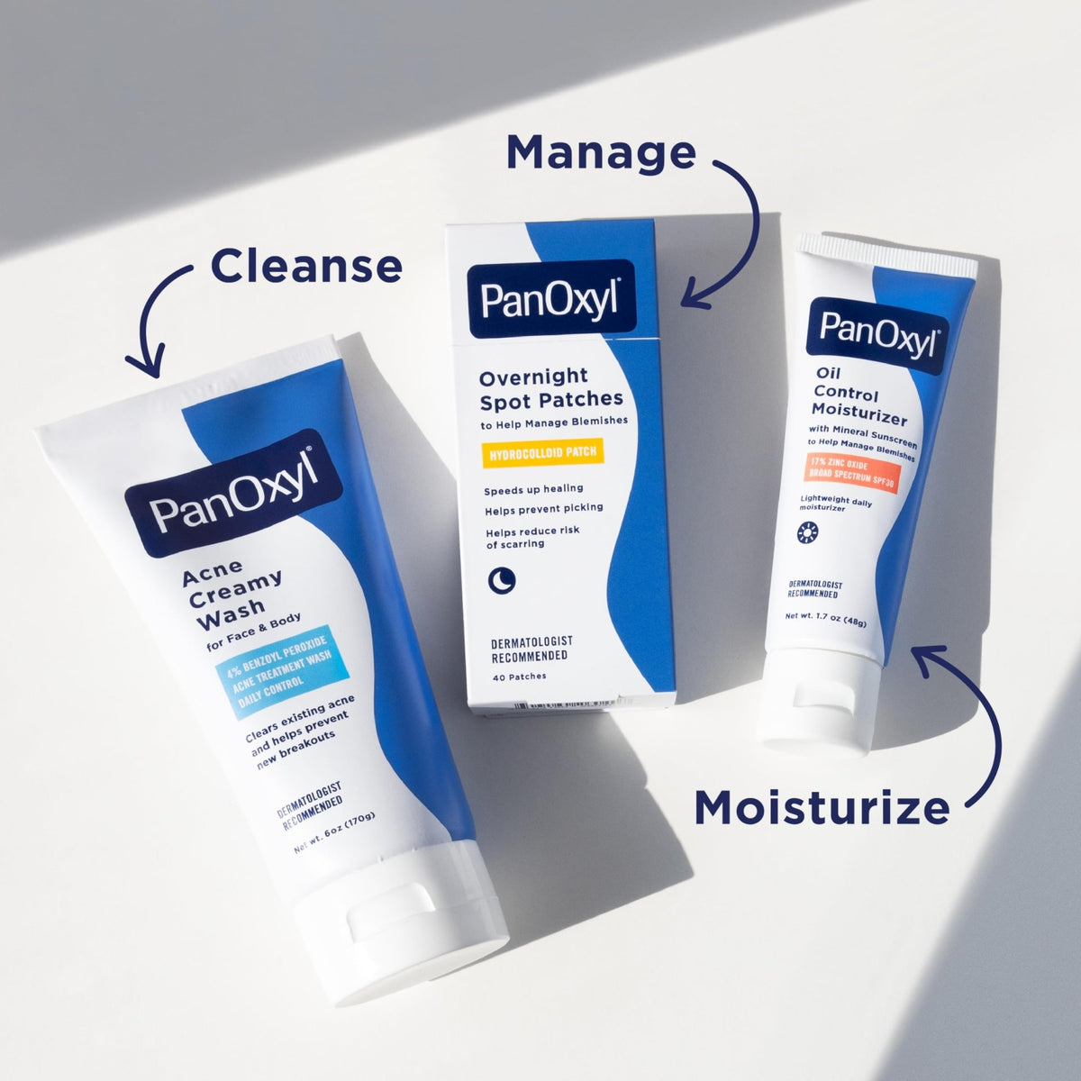 PanOxyl AM Oil Control Moisturizer, NEW Sheer Formula, Absorbs Excess Oil and Reduces Shine, with Mineral Sunscreen for Acne Prone and Oily Skin - SPF 30-1.7 oz - FENGGESTORE20