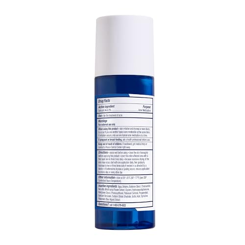 PanOxyl Clarifying Exfoliant with 2% Salicylic Acid, BHA Liquid Exfoliant for Face, Unclogs, Minimizes Appearance of Pores - FENGGESTORE20