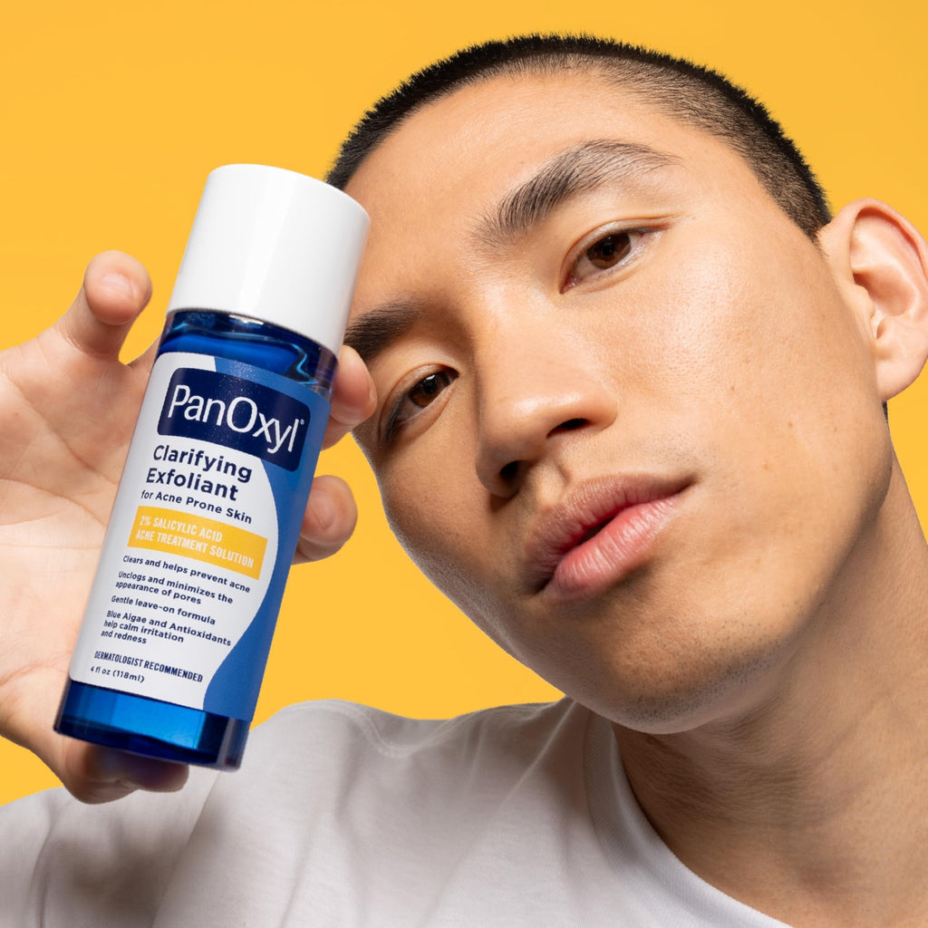 PanOxyl Clarifying Exfoliant with 2% Salicylic Acid, BHA Liquid Exfoliant for Face, Unclogs, Minimizes Appearance of Pores - FENGGESTORE20
