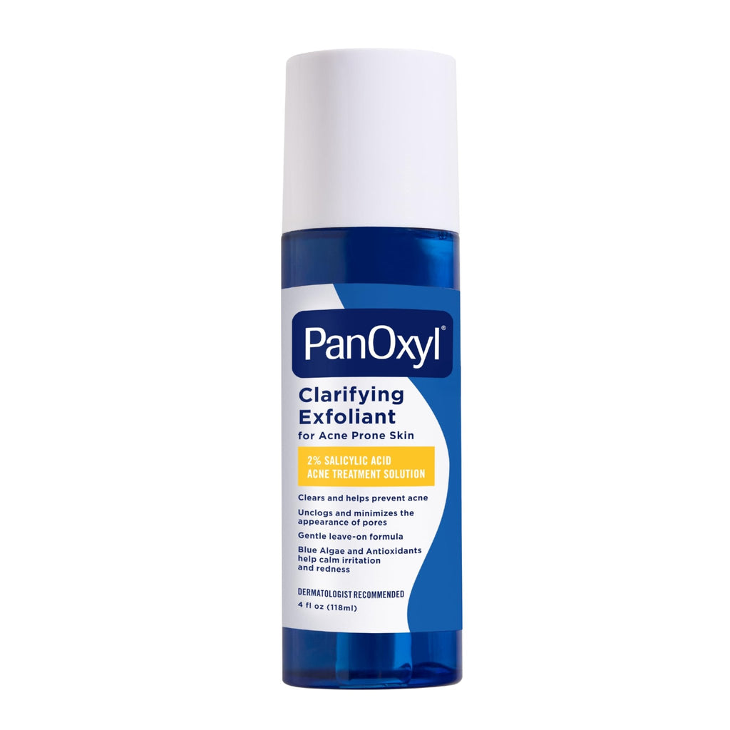 PanOxyl Clarifying Exfoliant with 2% Salicylic Acid, BHA Liquid Exfoliant for Face, Unclogs, Minimizes Appearance of Pores - FENGGESTORE20