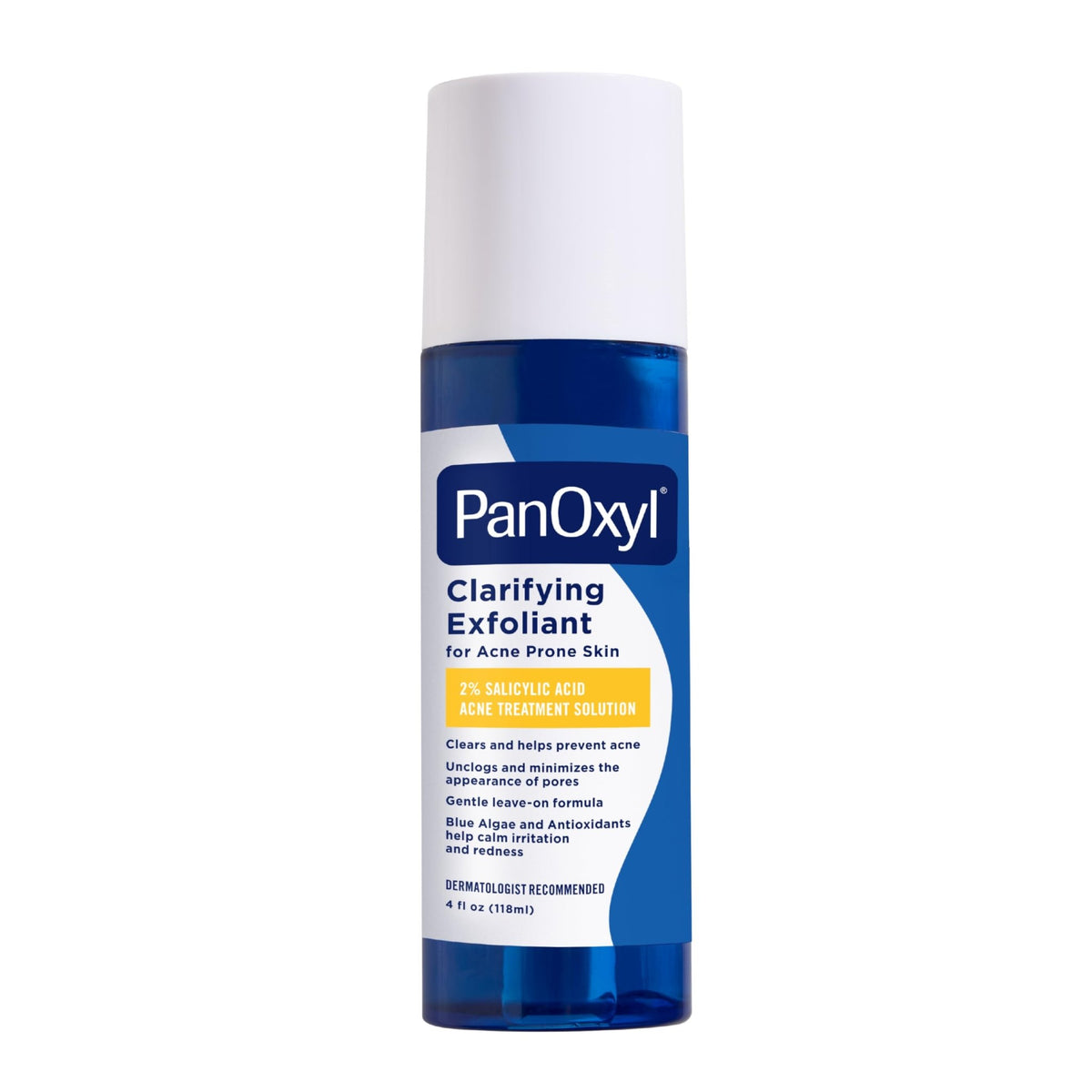 PanOxyl Clarifying Exfoliant with 2% Salicylic Acid, BHA Liquid Exfoliant for Face, Unclogs, Minimizes Appearance of Pores - FENGGESTORE20