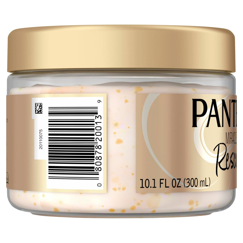 Pantene Miracle Rescue Hair Mask, Intensive Bond Repair with Melting Pro-V Pearls, Melts Away Damage, Builds Bonds, Strengthens Against Damage, - FENGGESTORE20