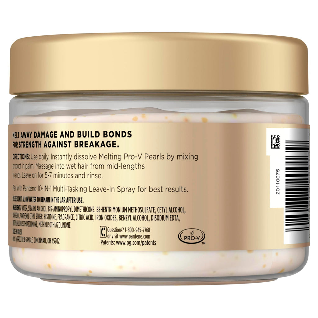 Pantene Miracle Rescue Hair Mask, Intensive Bond Repair with Melting Pro-V Pearls, Melts Away Damage, Builds Bonds, Strengthens Against Damage, - FENGGESTORE20