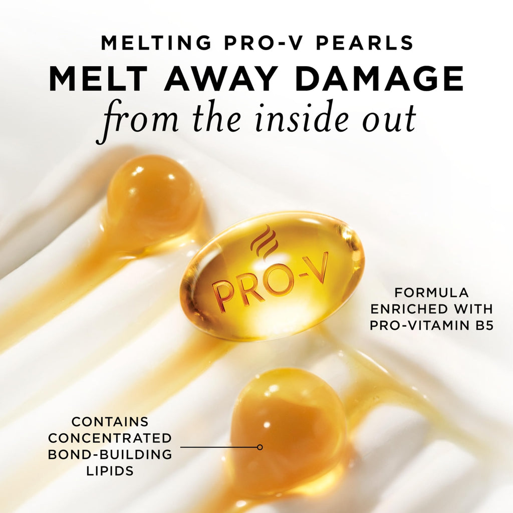 Pantene Miracle Rescue Hair Mask, Intensive Bond Repair with Melting Pro-V Pearls, Melts Away Damage, Builds Bonds, Strengthens Against Damage, - FENGGESTORE20