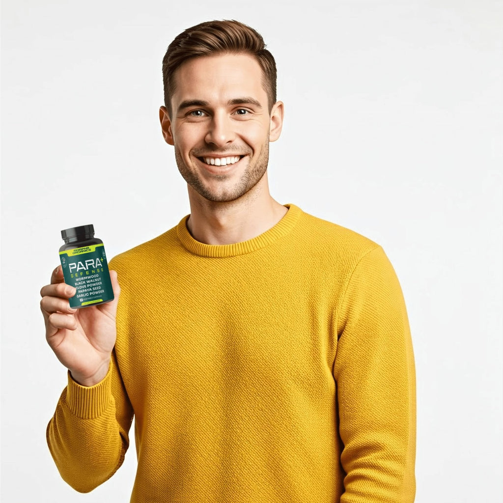Para Defense Digestive Cleanse & Detox | Wormwood 250mg, Black Walnut 250mg, Clove 100mg, Papaya Seed, Garlic | Natural Digestive & Gut Health Supplement - FENGGESTORE20