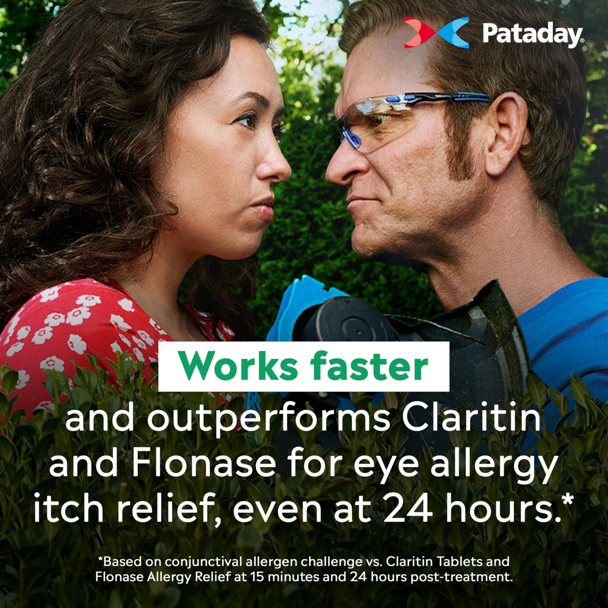 Pataday Once Daily Extra Strength Relief Allergy Eye Drops, 2.5 ml, Twin Pack, Antihistamine Eye Drops with Olopatadine 0.7% for Relief from Eye Allergy Itching, Works Up to 24 Hours - FENGGESTORE20