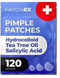 PatchRx Salicylic Pimple Patches (120 Pack), Salicylic Acid Acne Patches with Tea Tree Oil - FENGGESTORE20