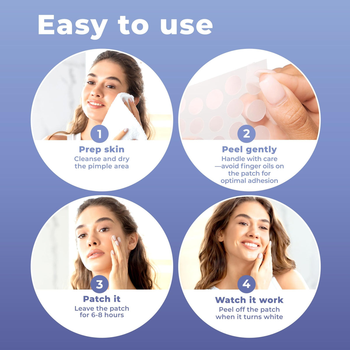 PatchRx Salicylic Pimple Patches (120 Pack), Salicylic Acid Acne Patches with Tea Tree Oil - FENGGESTORE20