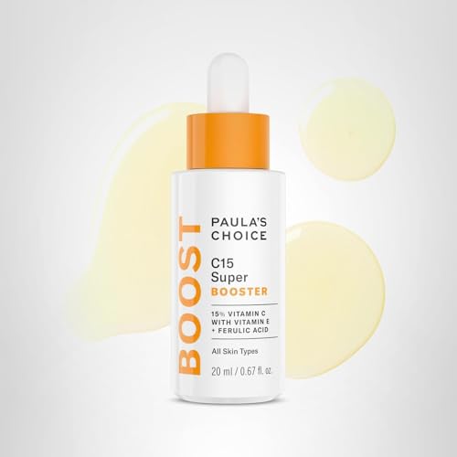 Paula's Choice BOOST C15 Super Booster, 15% Vitamin C Serum for Face, Face Serum with Vitamin E & Ferulic Acid - FENGGESTORE20