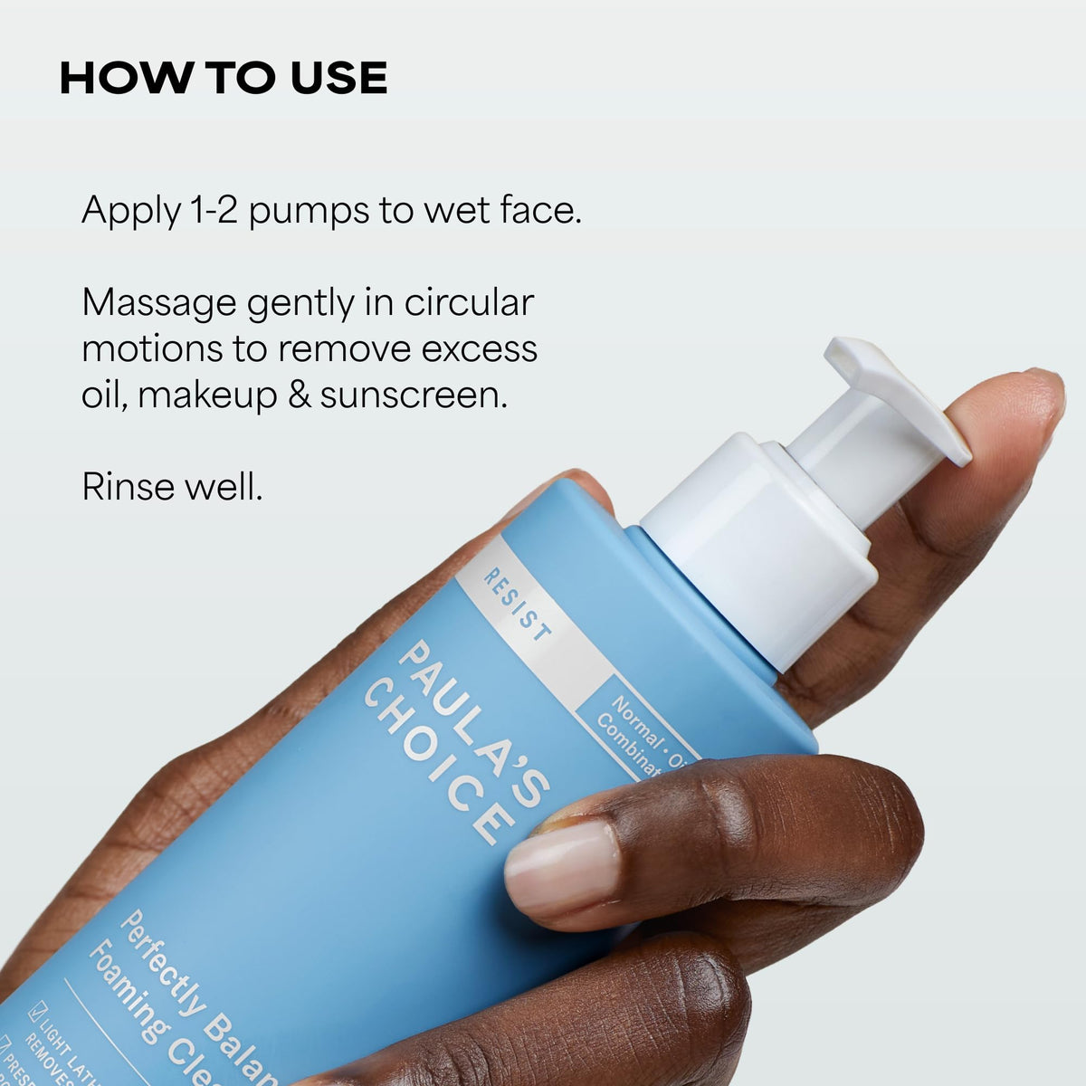 Paula's Choice RESIST Perfectly Balanced Foaming Facial Cleanser, Face Cleanser with Hyaluronic Acid & Aloe, Anti-Aging Face Wash - FENGGESTORE20