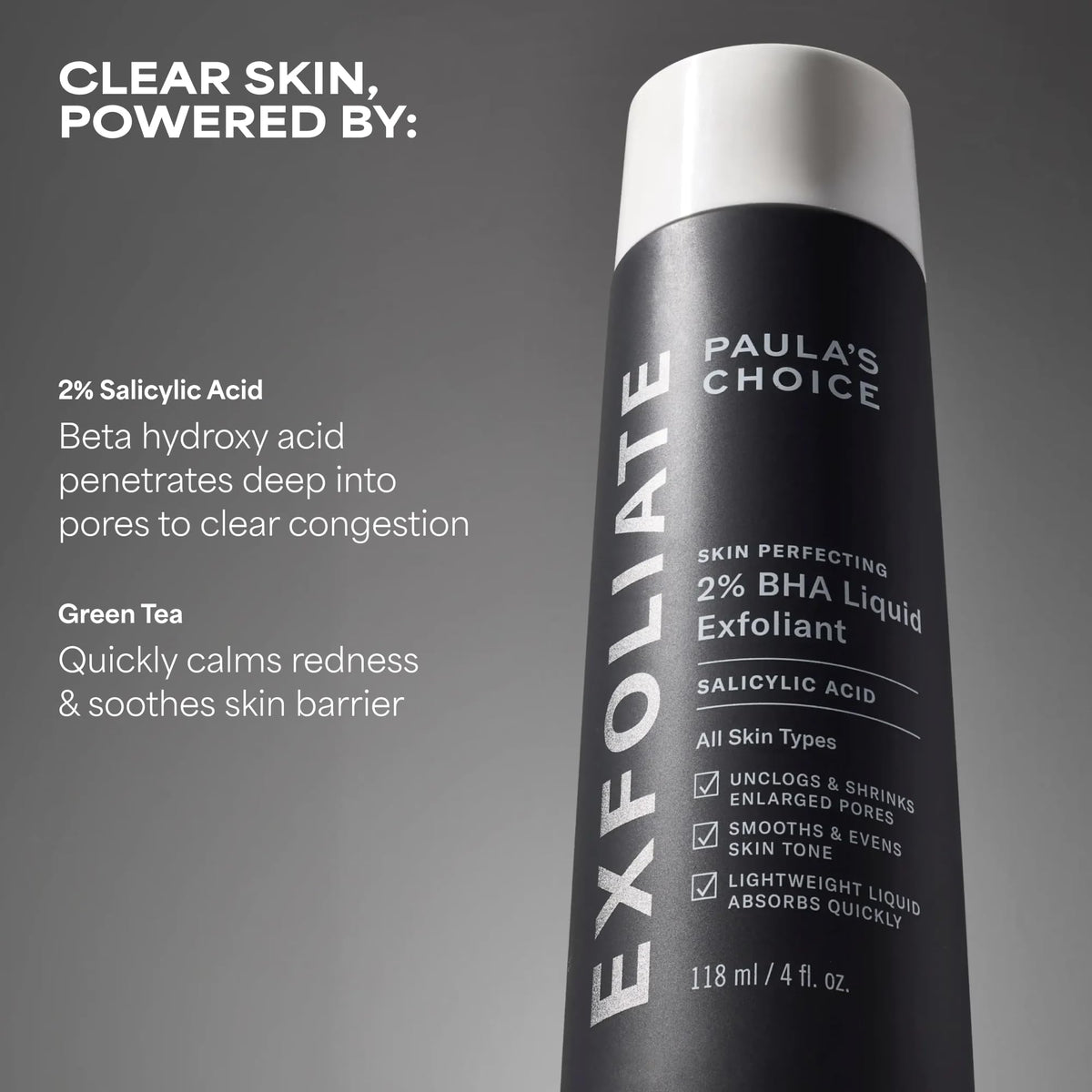 Paulas Choice - SKIN PERFECTING 2% BHA Liquid Salicylic Acid Exfoliant - Facial Exfoliant - FENGGESTORE20