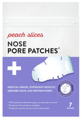 Peach Slices - Nose Pore Patches (7 ct) - Overnight Blackhead Remover - Pore Strips - Absorbs Gunk - Thin, Flexible & Painless - Hydrocolloid Patches - FENGGESTORE20