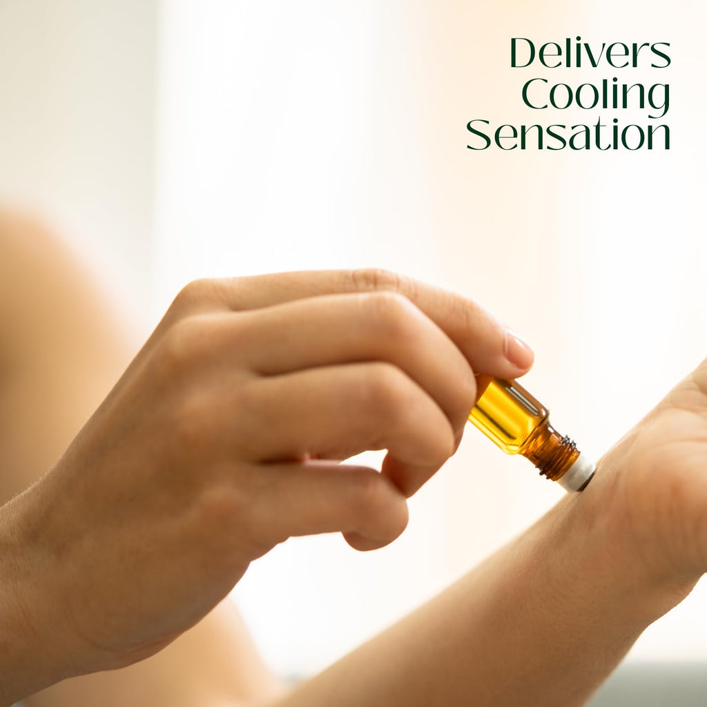 Peppermint Essential Oil 4 oz. with Huge Glass Bottle, Glass Dropper, and Sprayer. Detailed User's Guide E-Book - FENGGESTORE20