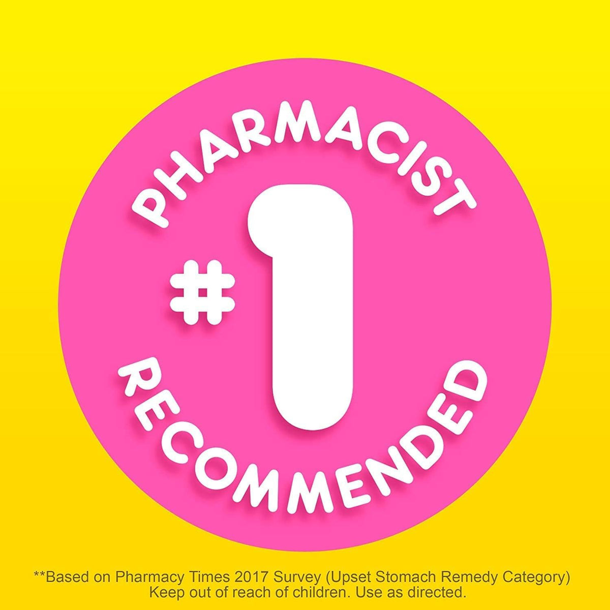 Pepto Bismol Chewable Tablets, Upset Stomach Relief, Nausea Relief, Heartburn Relief, Indigestion Relief, Anti Diarrhea Medication for Adults - 5 Symptom Relief, 30 ct - FENGGESTORE20