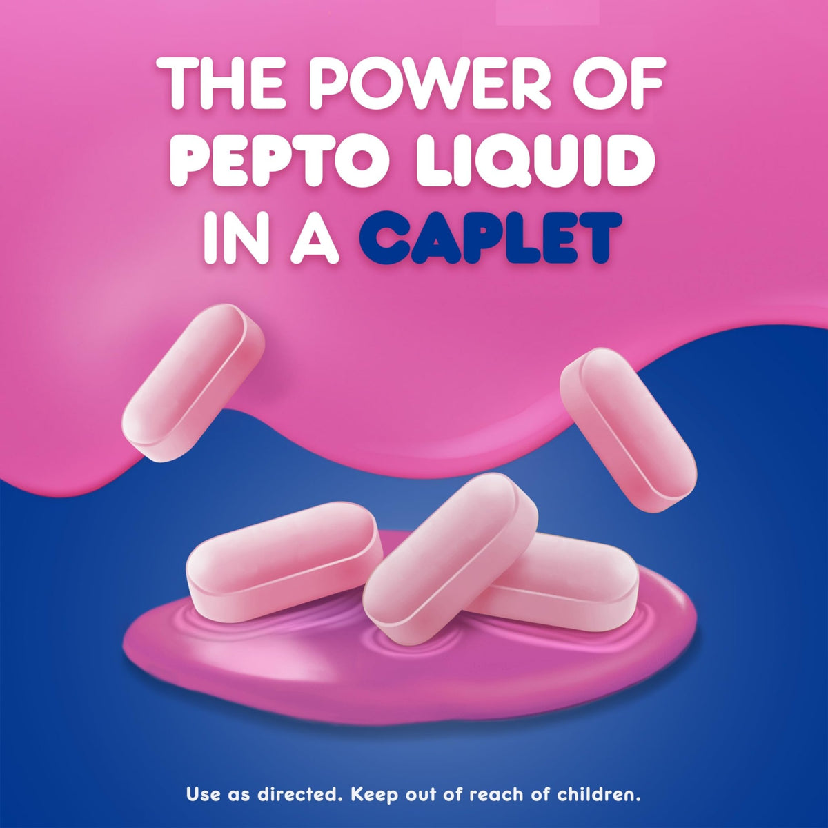 Pepto Bismol ULTRA Caplets, Upset Stomach Relief, Nausea Relief, Heartburn Relief, Indigestion Relief, Anti Diarrhea Medication for Adults - 5 Symptom Relief, 24 ct - FENGGESTORE20
