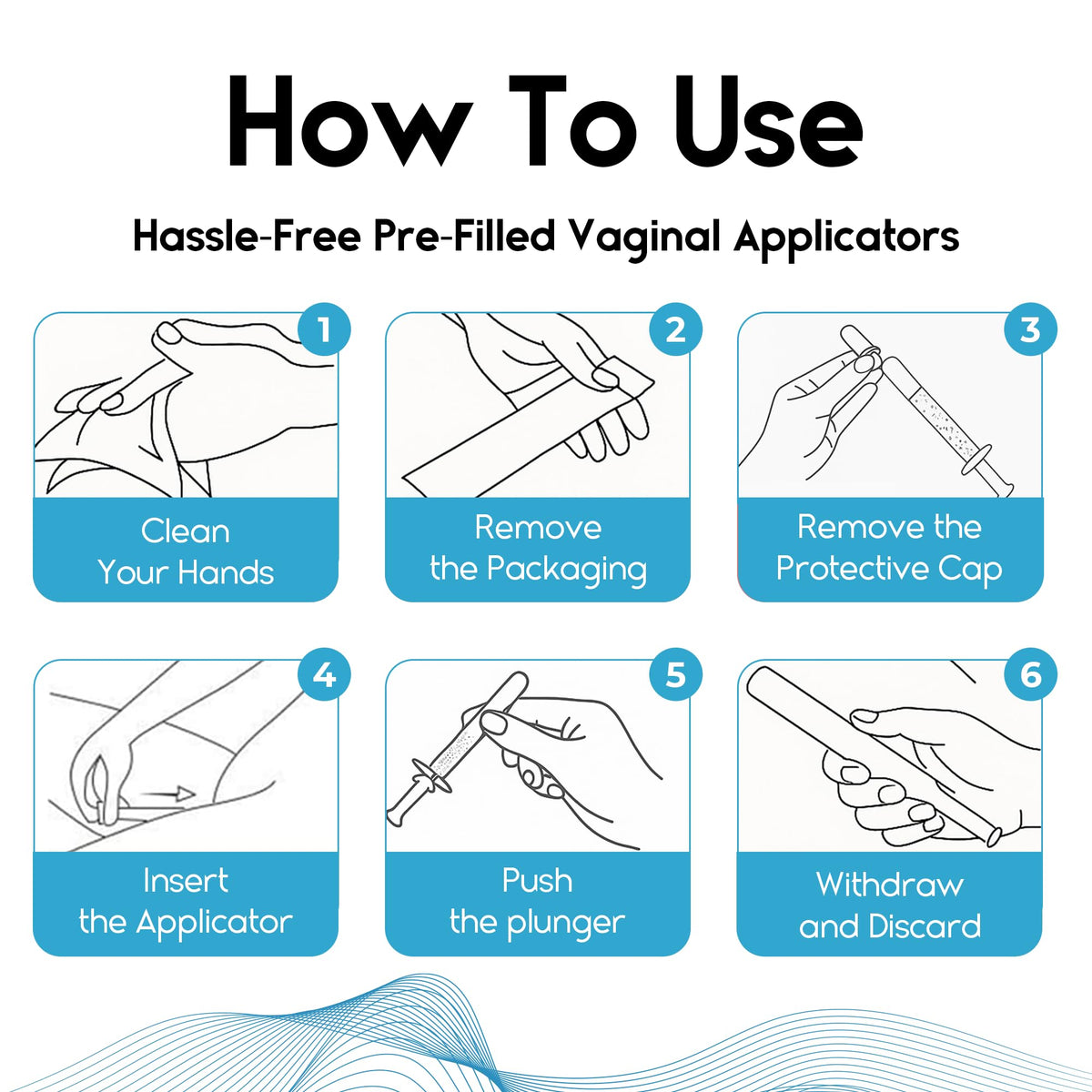 Pharmlitalia Vaginal Moisturizer Gel for Vagina Health, Moisturizer Applicators for Vaginal Dryness Relief and Long Lasting Wetness - Pre and Post Menopausal - 12 Pre Filled Applicators - FENGGESTORE20