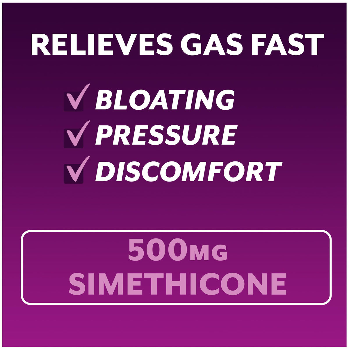 Phazyme Ultimate Strength Anti-Gas 500 mg Simethicone Gas Relief for Adults, Fast Gels Quickly Ease Bloating, Pressure and Discomfort, 20 Count - FENGGESTORE20