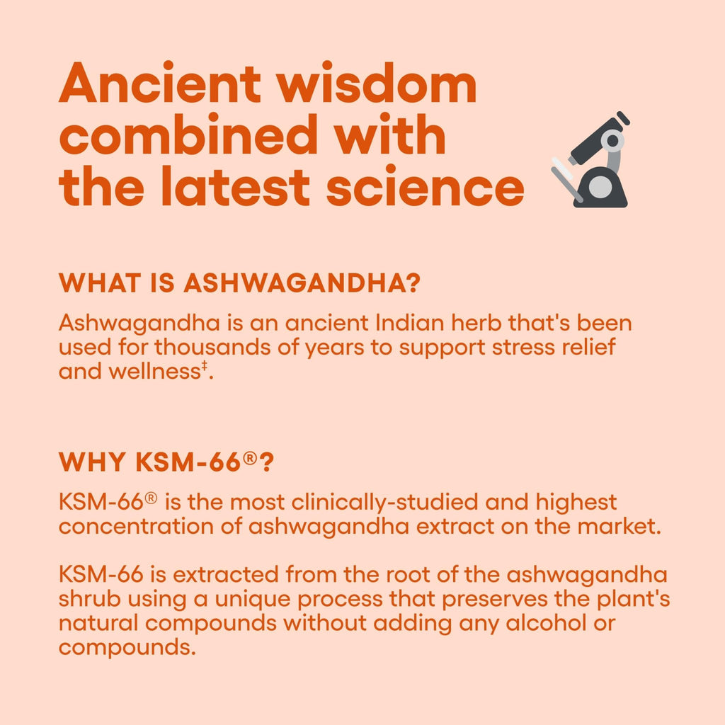 Physician's CHOICE KSM-66 Ashwagandha Root Powder Extract 1,000mg - Organic - with Black Pepper for Maximum Absorption - 5% Withanolides - FENGGESTORE20