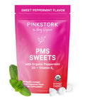 Pink Stork Organic PMS Support Sweets for Teens and Women - Simple & Natural Ingredients Vitamin B6 and Peppermint - Period, Digestion, Bloating, Mood Swings - 30 Drops - FENGGESTORE20