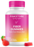 Pink Stork Prenatal Fiber Gummies for Women - 3g Prebiotic Inulin from Chicory Root - Natural Pregnancy & Postpartum Stool Softeners - FENGGESTORE20