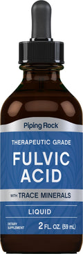 Piping Rock Liquid Fulvic Acid Drops | 2 fl oz | with Trace Minerals | Ionic Supplement | Vegetarian, Non-GMO & Gluten Free - FENGGESTORE20