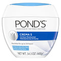 Pond's Nourishing Moisturizing Cream, Crema S, Fragrance Free, Ivory, 14.1 Oz - FENGGESTORE20