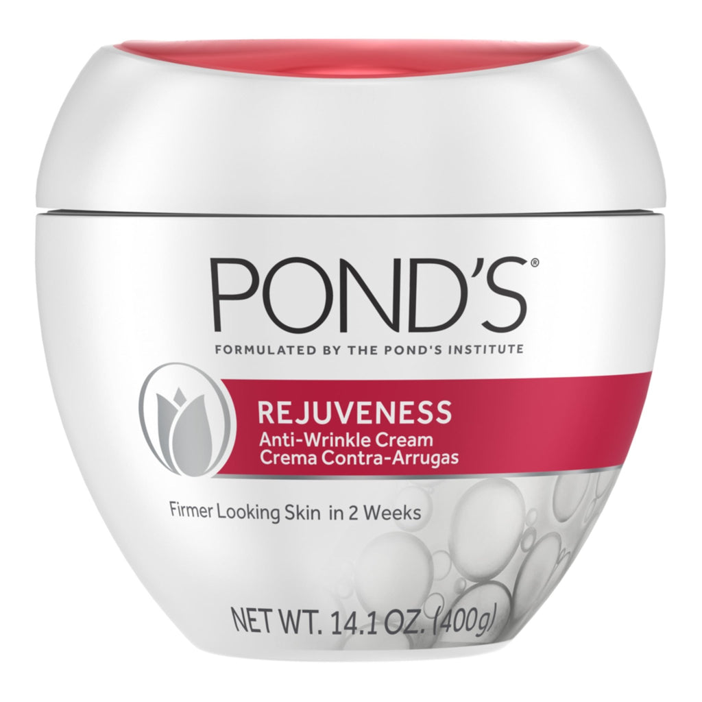 POND’S Rejuveness Face Cream – Anti-Aging Face Moisturizer with AHA’s, Vitamin E & Collagen – Daily Wrinkle Cream for Women - FENGGESTORE20