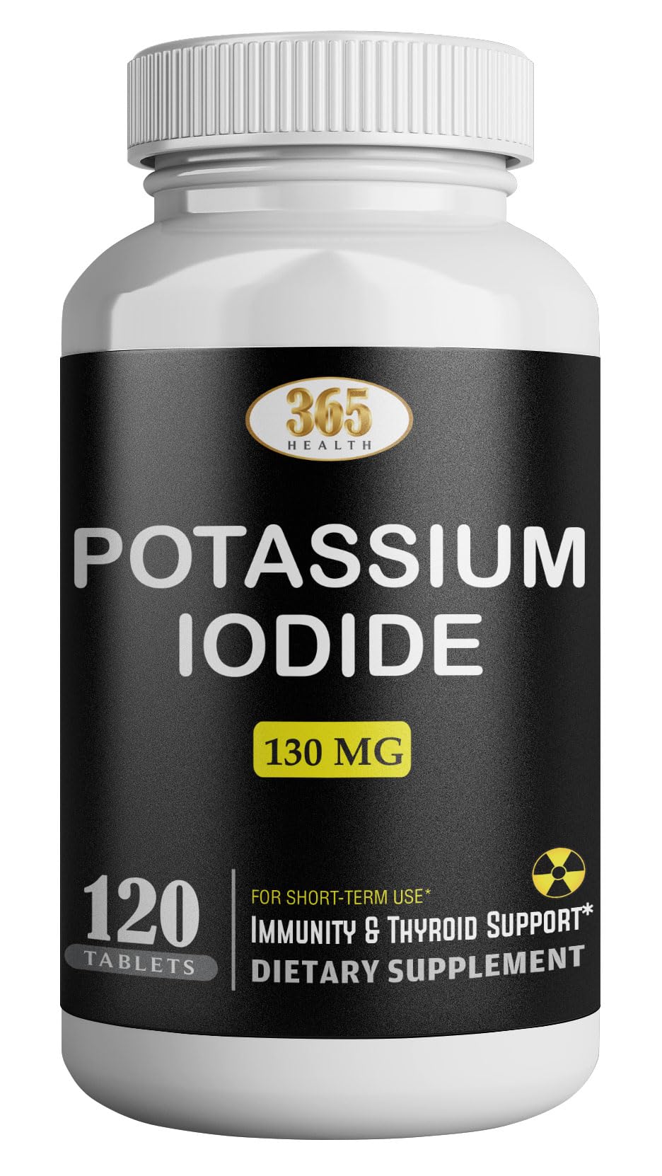 Potassium Iodide130 mg - KI Tablets- Potassium130 mg - USA Made Potassium Iodine Pills YODO Naciente - FENGGESTORE20