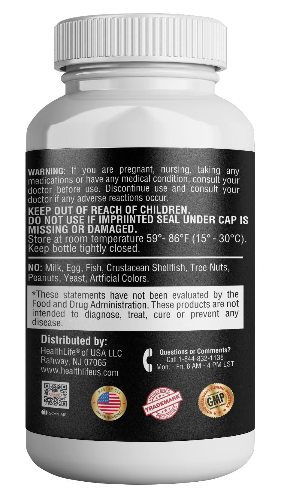 Potassium Iodide130 mg - KI Tablets- Potassium130 mg - USA Made Potassium Iodine Pills YODO Naciente - FENGGESTORE20